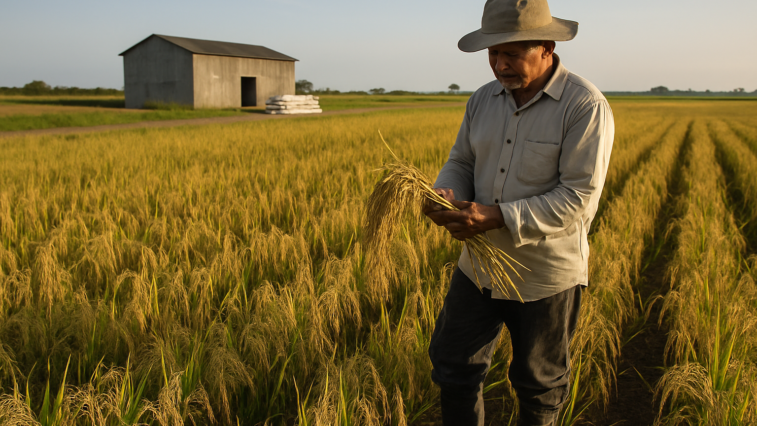Exportación de arroz Ecuador Colombia se reactiva el 20 de julio