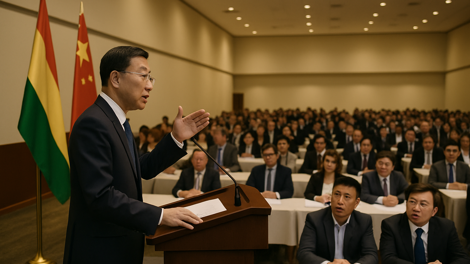China asume compromiso de ampliar cooperación con Bolivia en energía, comercio e IA