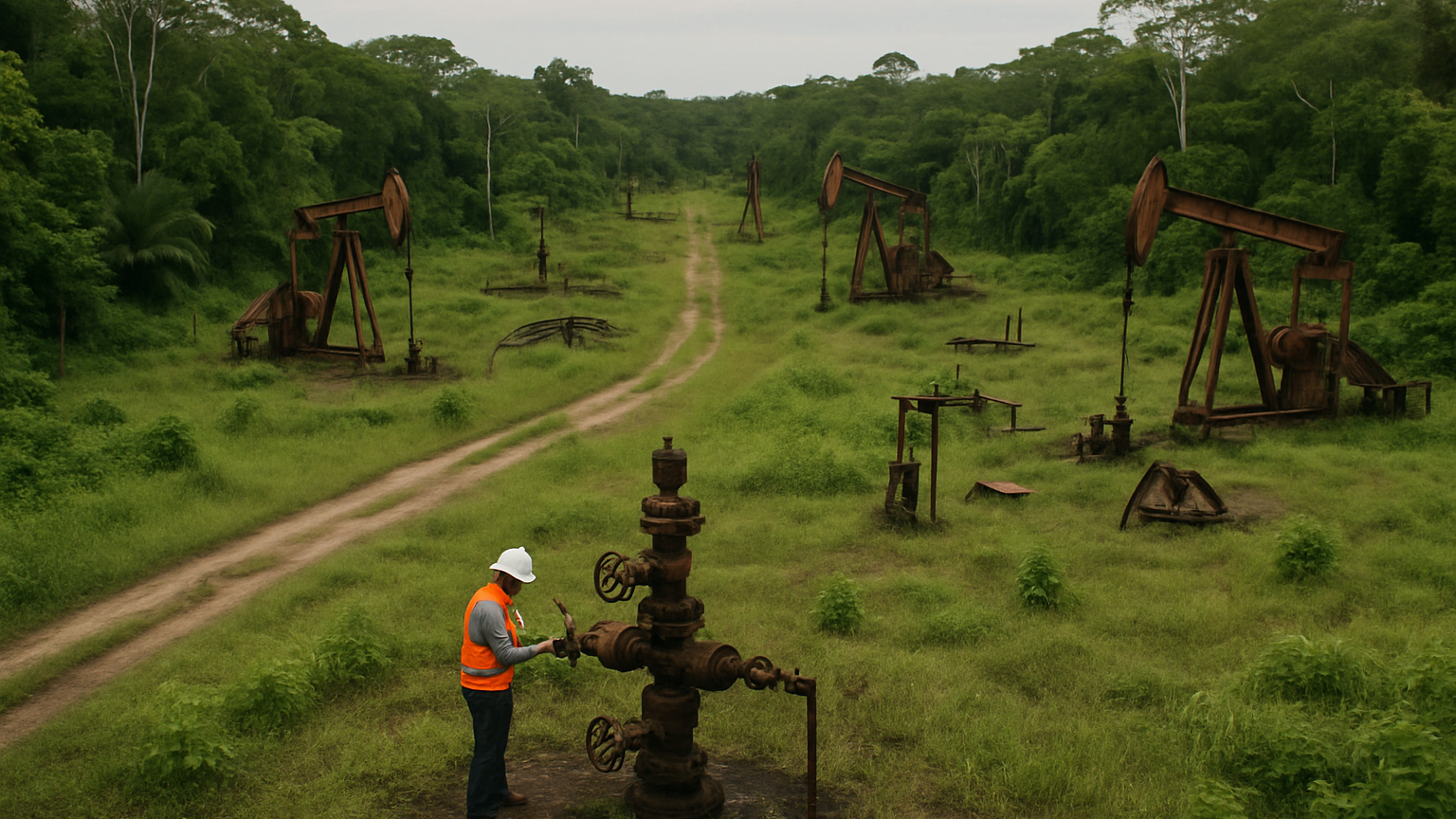 Producción petrolera perú cae 60 mil barriles por lotes paralizados