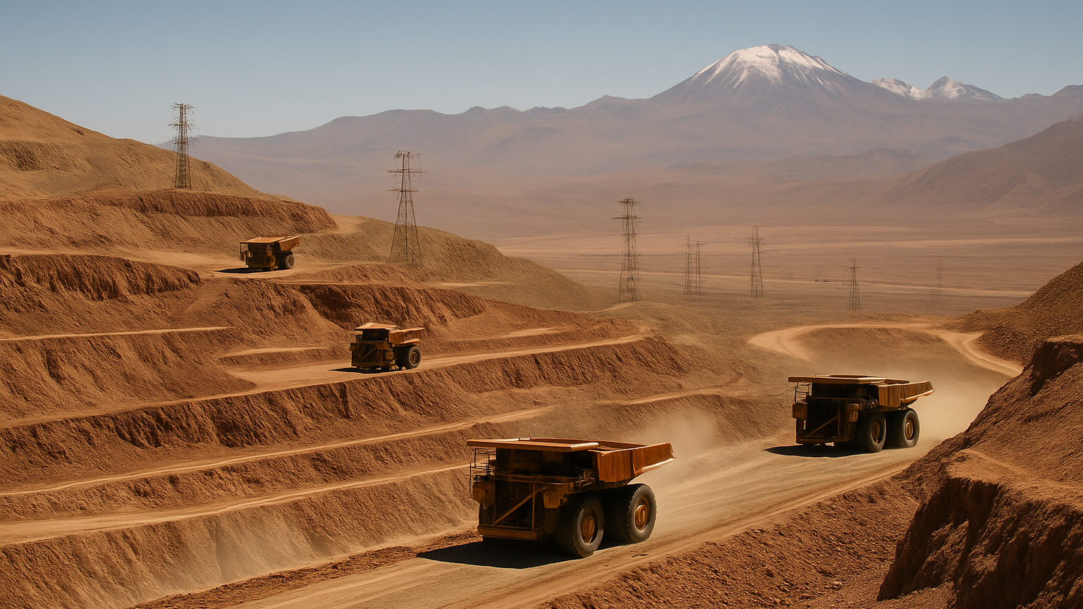Transición energética minería Chile frenada por infraestructura