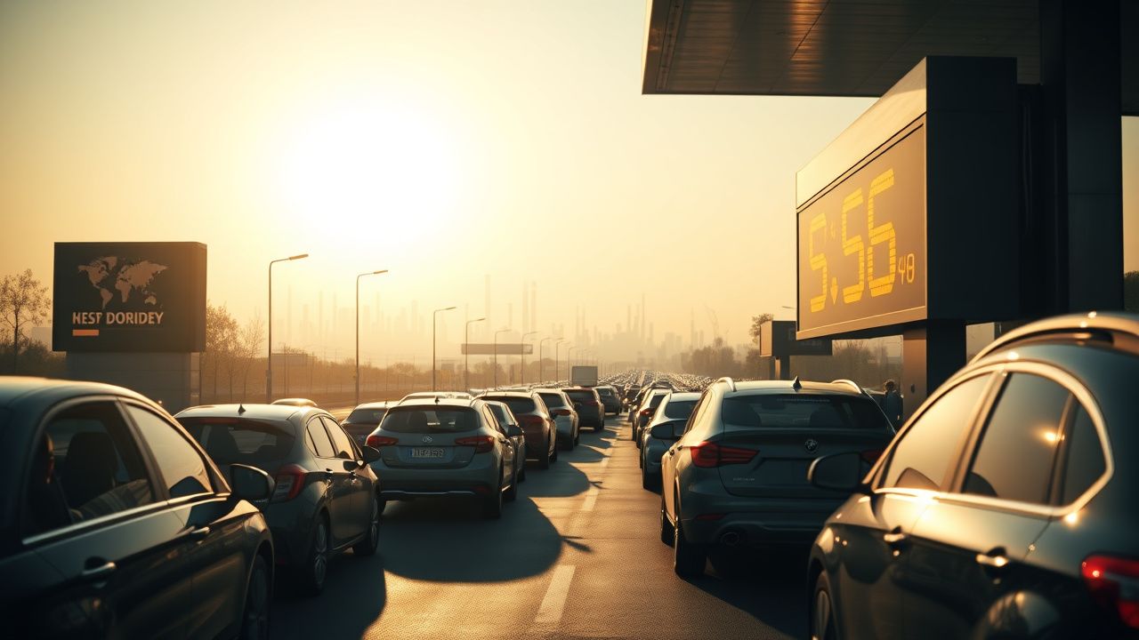 Inflación energética en Estados Unidos sube 3,8% por tensión con Irán