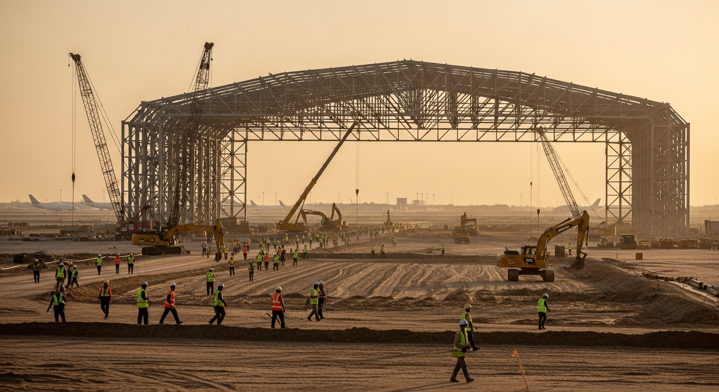 Complejo aeronáutico chino en Dubai arranca obras hacia 2030