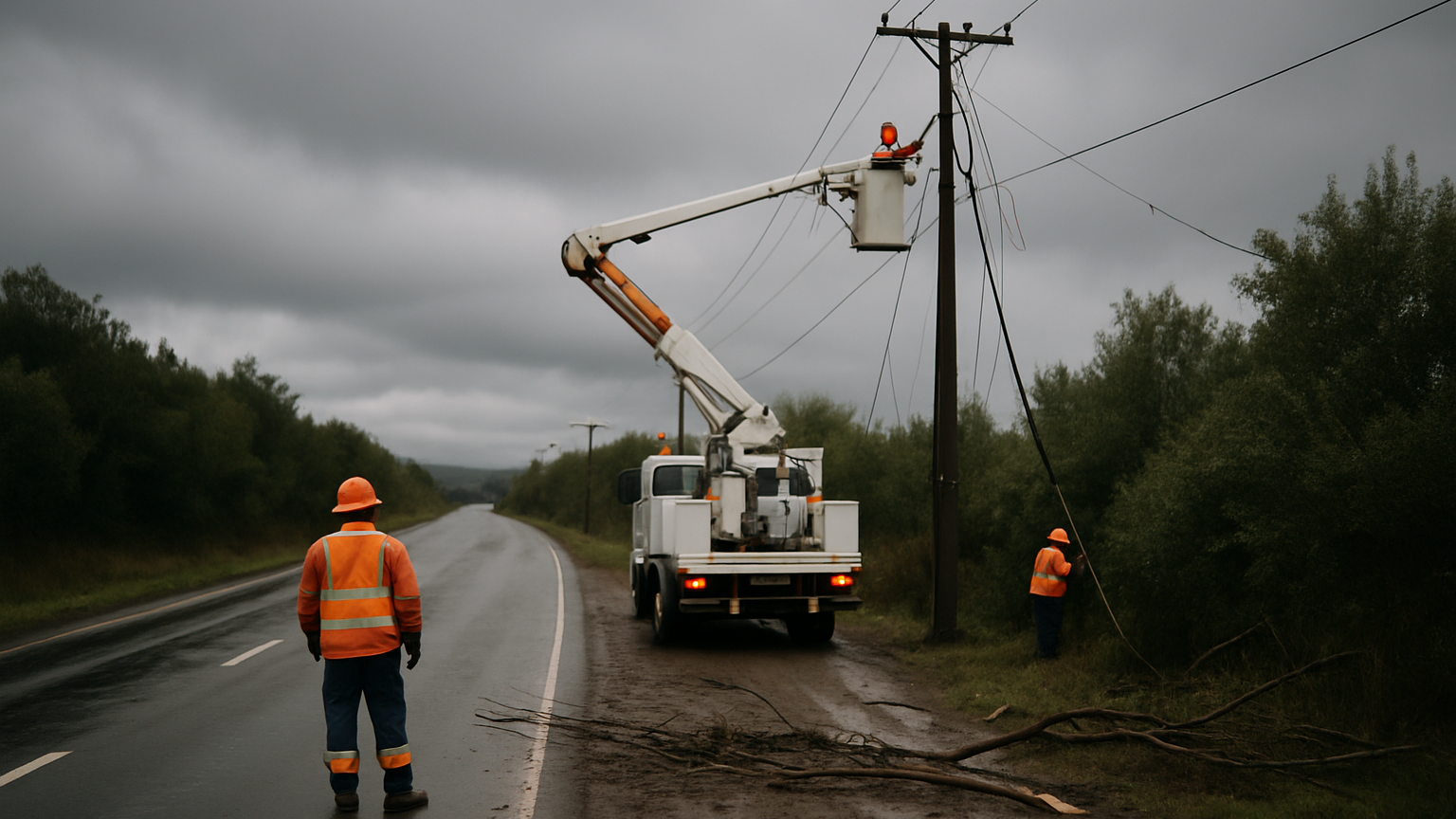 Cortes de suministro eléctrico afectan a 48 mil clientes en Ñuble
