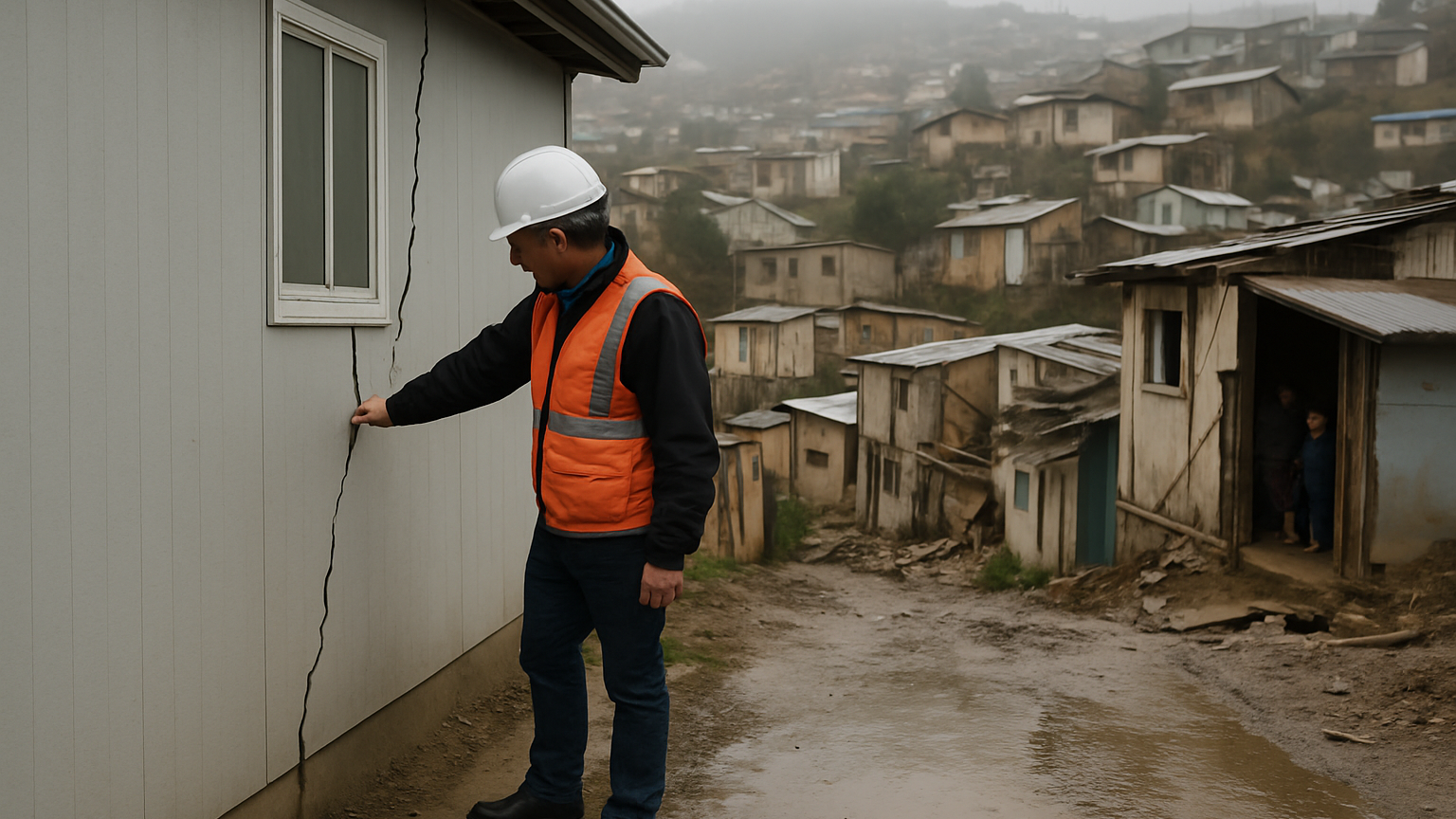 Fallas estructurales en viviendas de El Olivar activan inspección del MINVU