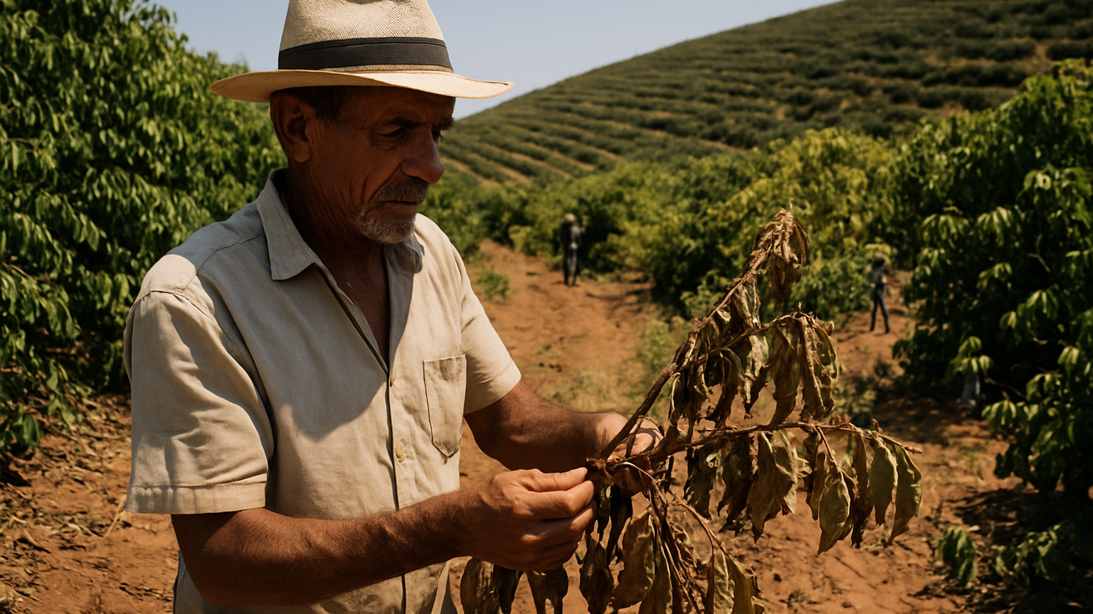 Cosecha de café Brasil 2026 podría caer 20% por El Niño