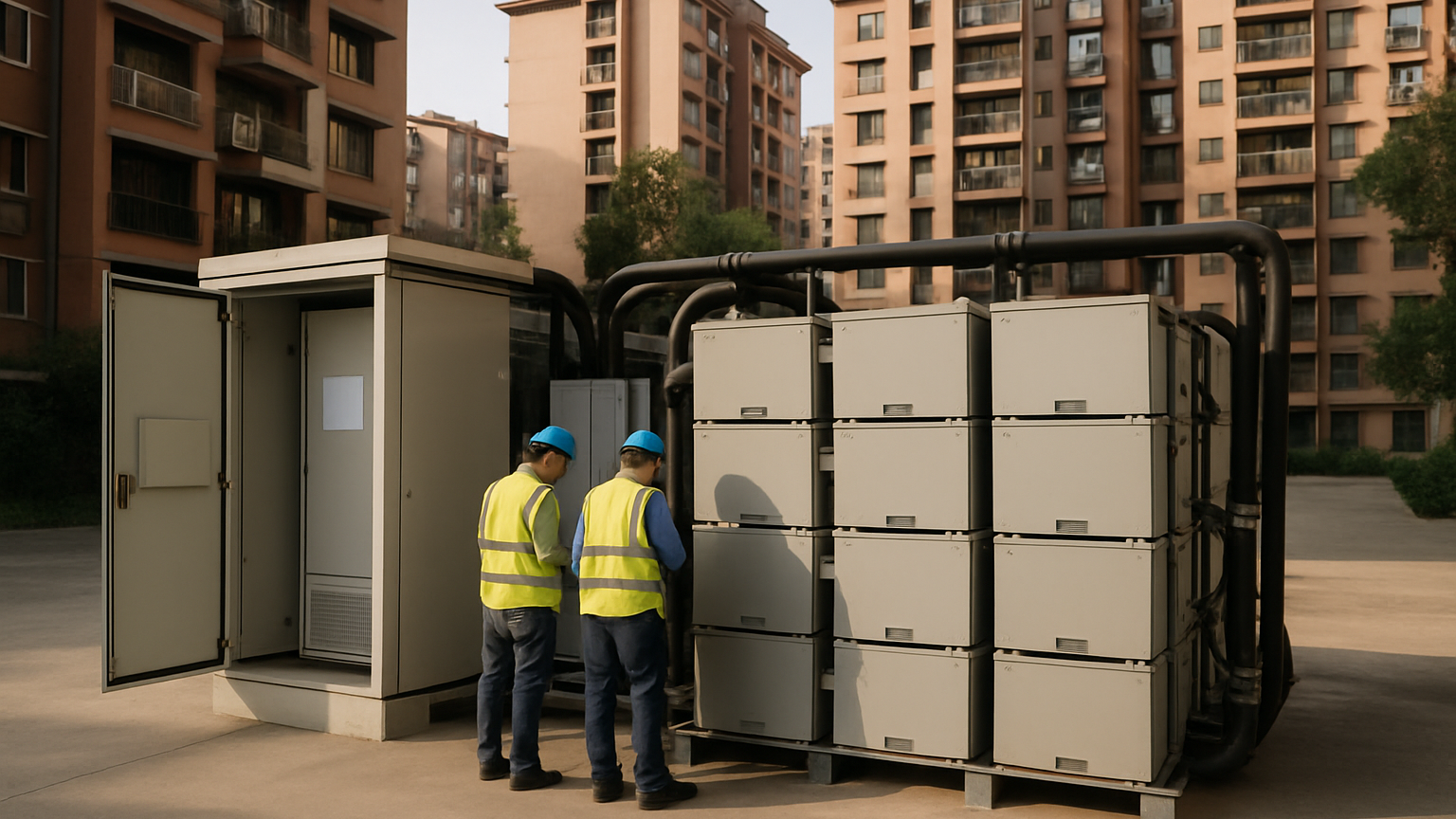 Almacenamiento de energía en subestaciones llega a comunidad residencial de Chengdu