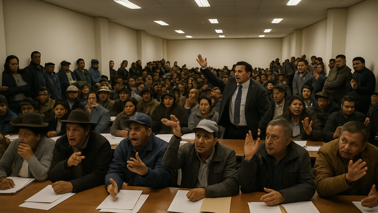 Sectores productivos exigen congelar cuentas de la COB por pérdidas de bloqueos