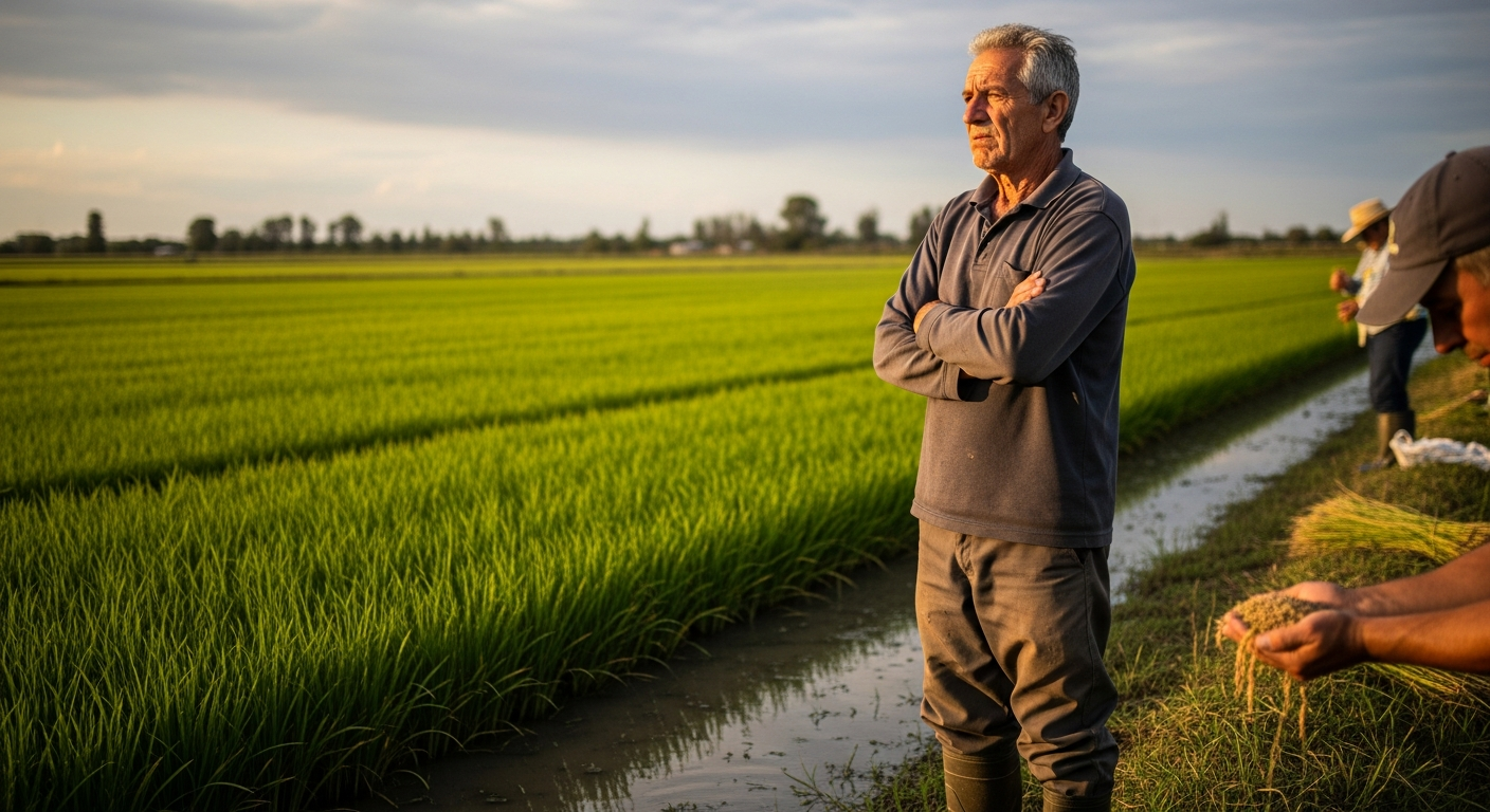 Productores arroceros de Uruguay cuestionan resultados de exportación