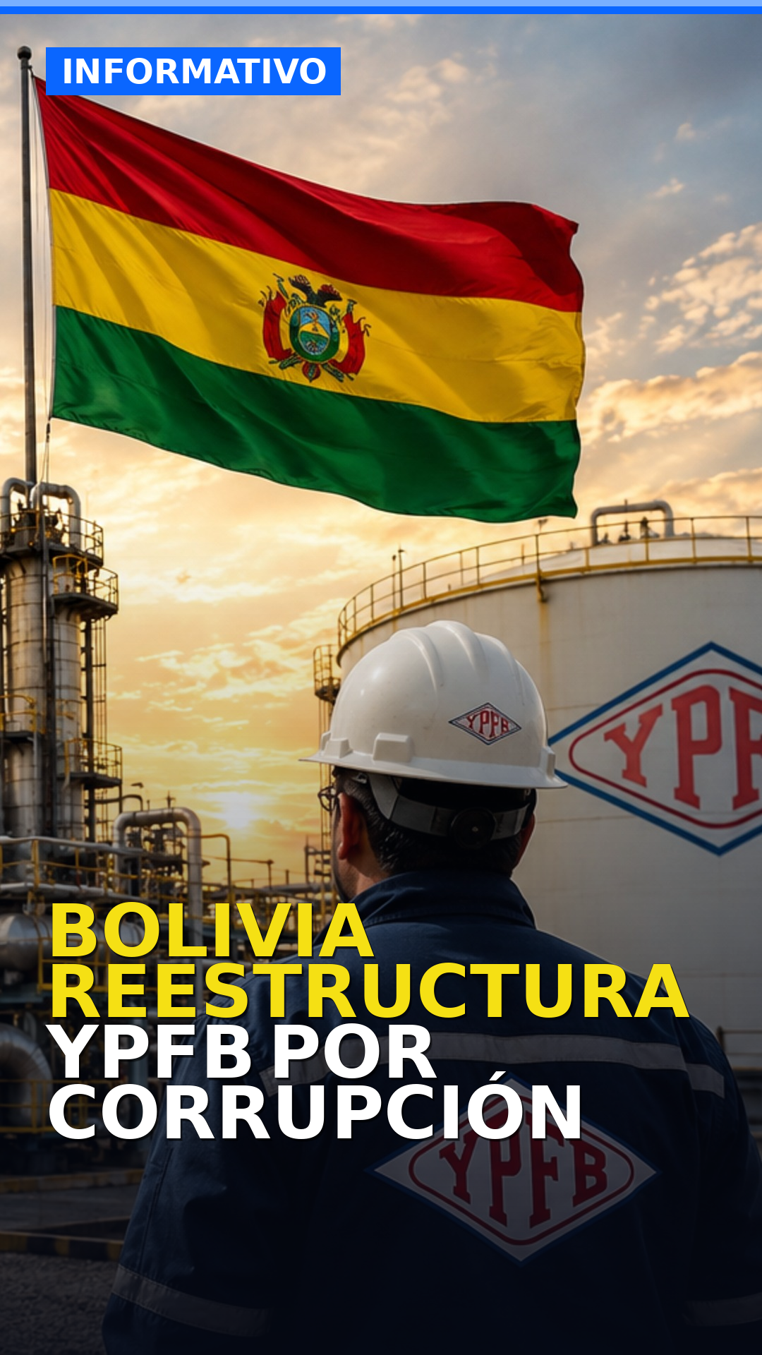 BOLIVIA REESTRUCTURA YPFB POR CORRUPCIÓN